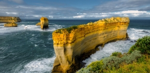 The Razorback, the rock formation in the Port Campbell National Park, Australia.
