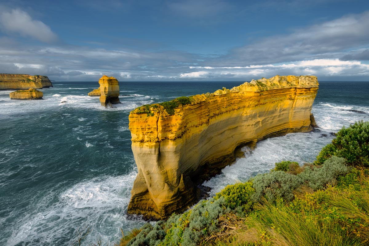 The Razorback, the rock formation in the Port Campbell National Park, Australia.